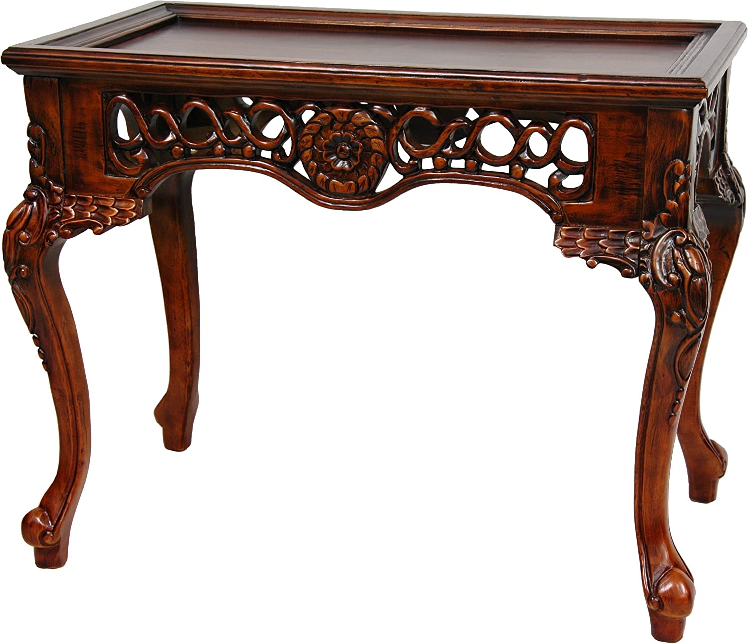 Oriental Furniture William the Conqueror Hall Table(B) The Tea Scape