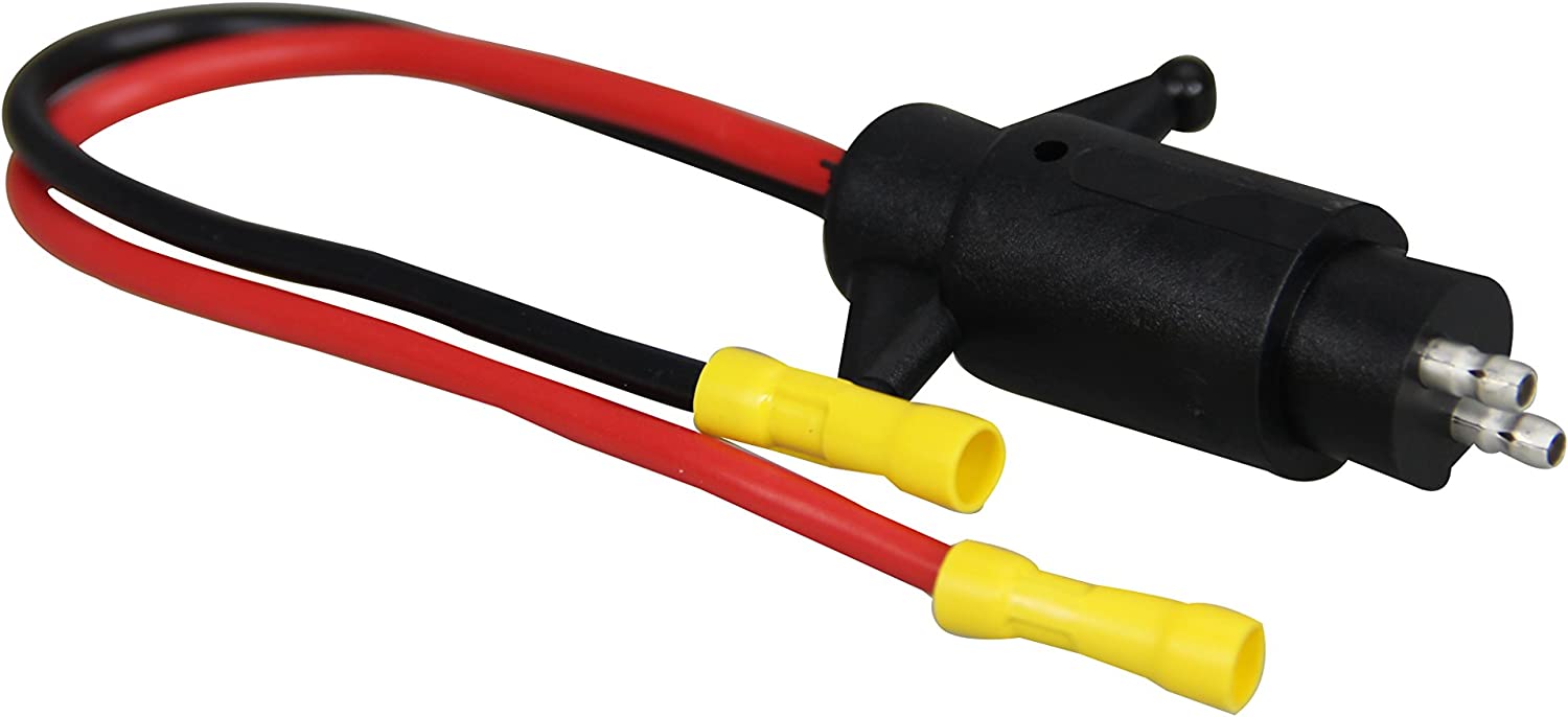 Pactrade Marine Boat Trolling Motor Plug & Socket Set 12V 2Wire 10