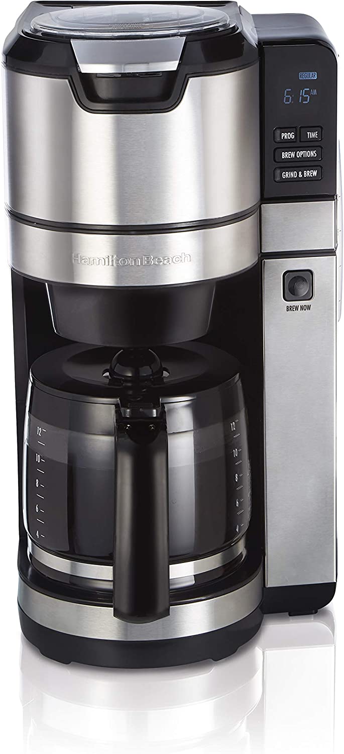 Hamilton Beach Programmable Coffee Maker with BuiltIn AutoRinsing