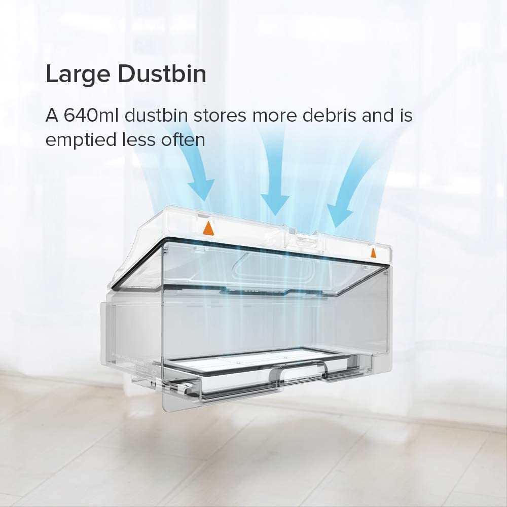 Roborock E4 Mop Robot Vacuum and Mop Cleaner, Internal Route Plan