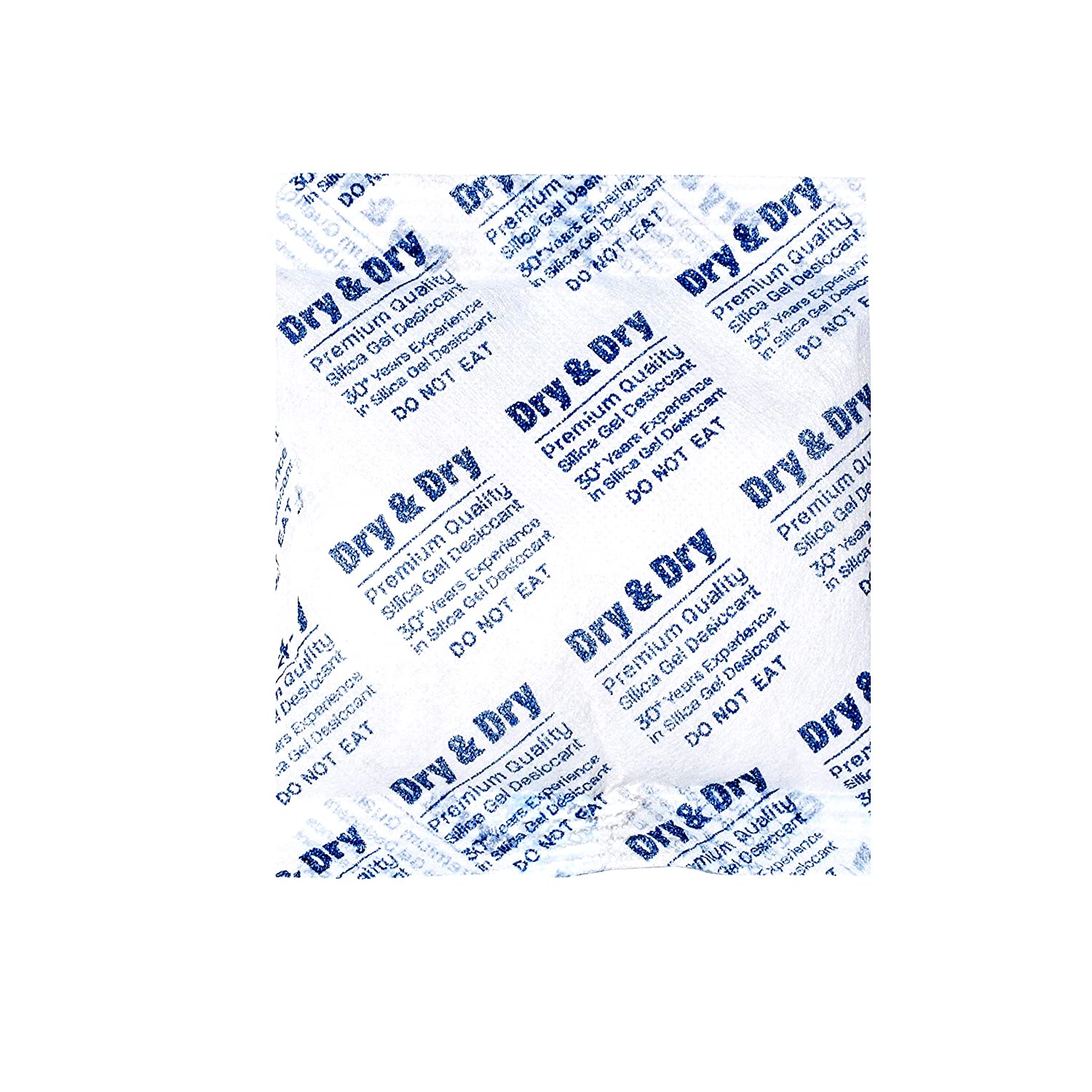 Dry & Dry [25 Packets] 100 Gram Silica Gel Packets, Desiccants