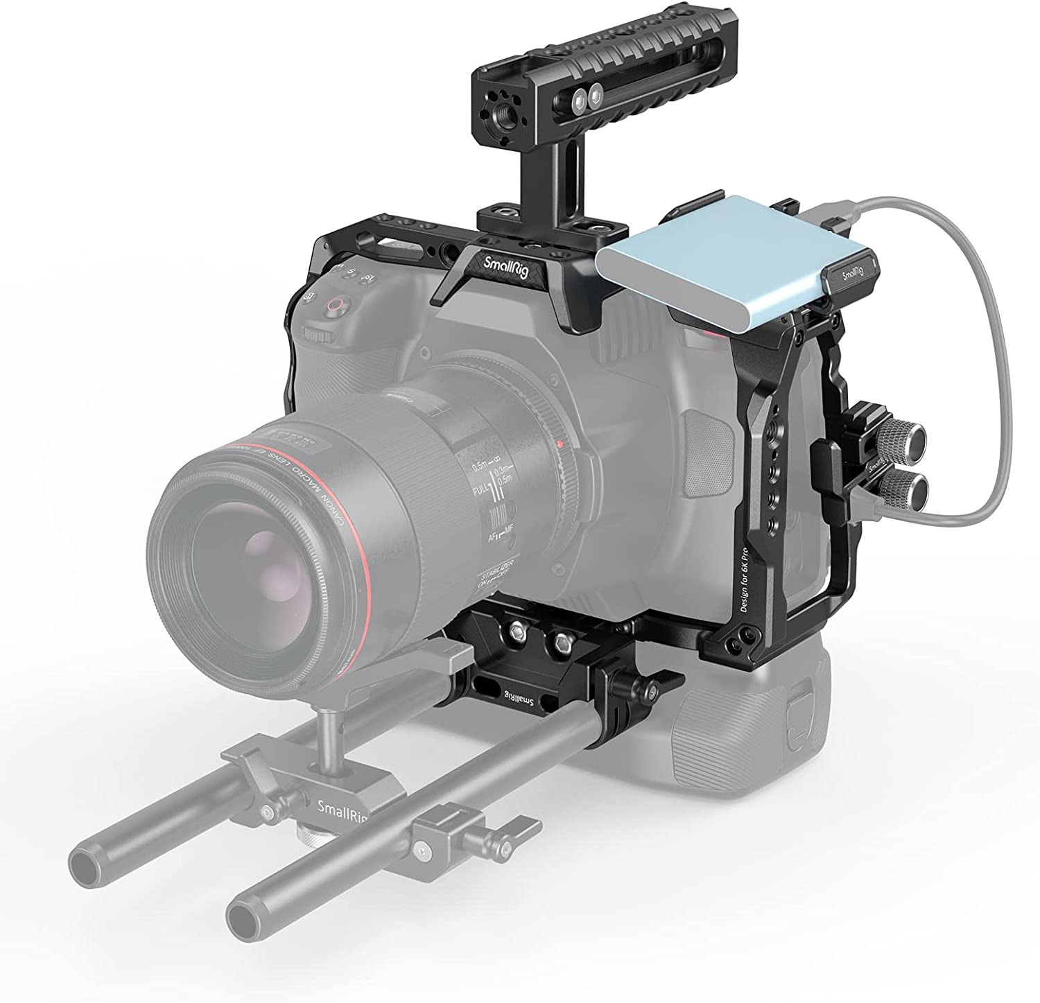 SmallRig Professional Cage Kit for BMPCC 6K Pro and Battery Grip, with