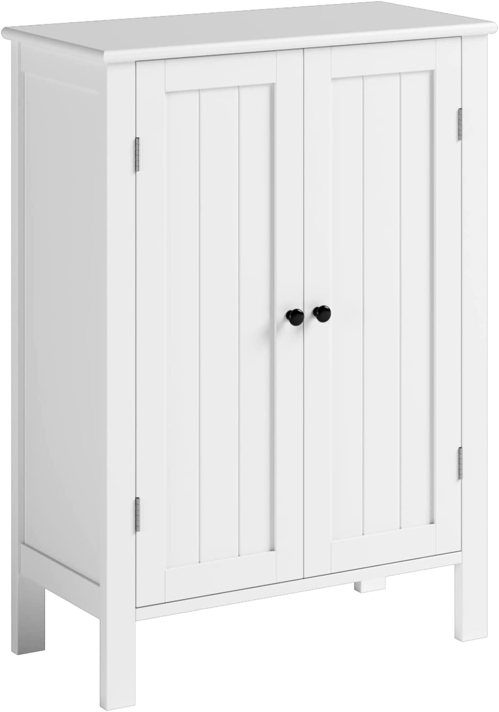 Bathroom Floor Cabinet Storage Organizer Cabinet With 2 Doors And