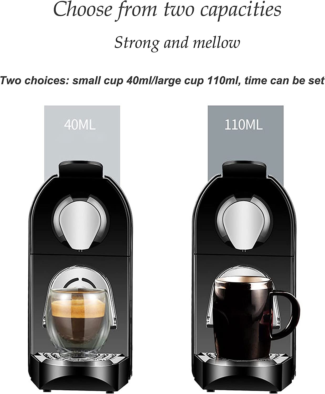 Zlinke Espresso Machine for Nespresso Compatible with