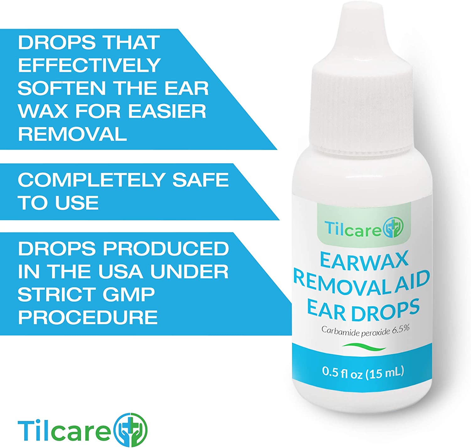 Electric Ear Wax Removal Kit by Tilcare Rechargeable Ear Cleaning