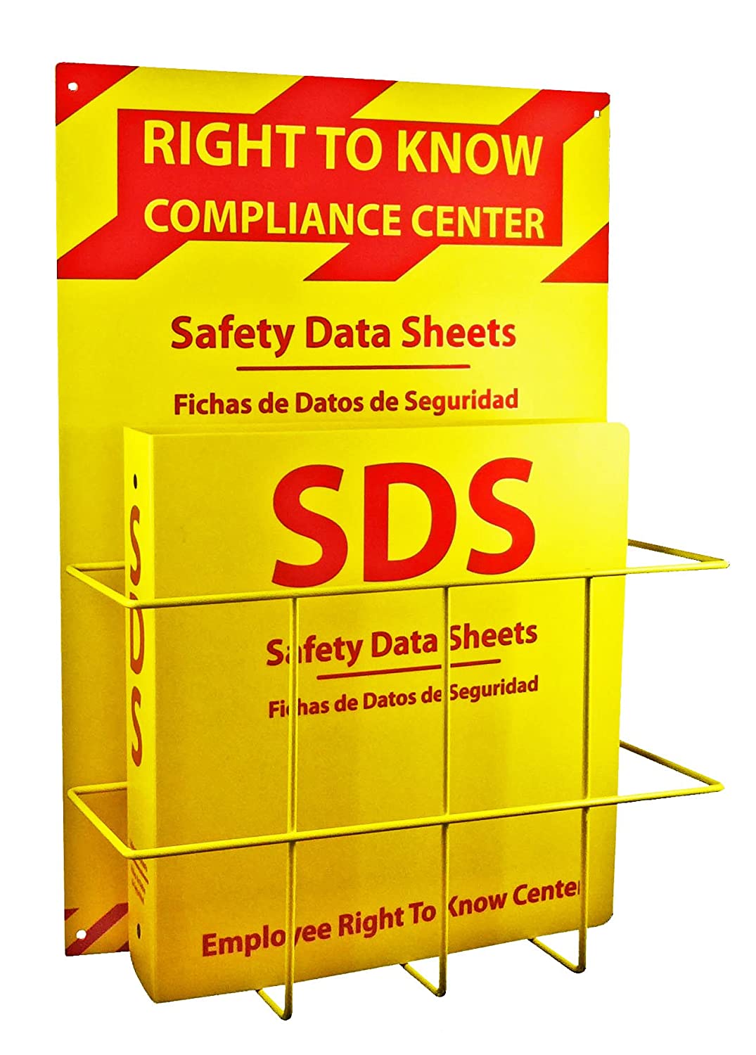 SDS Compliance Center Bilingual Right to Know Station 2" Binder