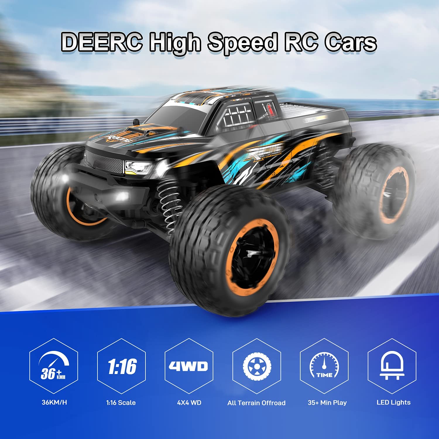 deerc rc car 16889