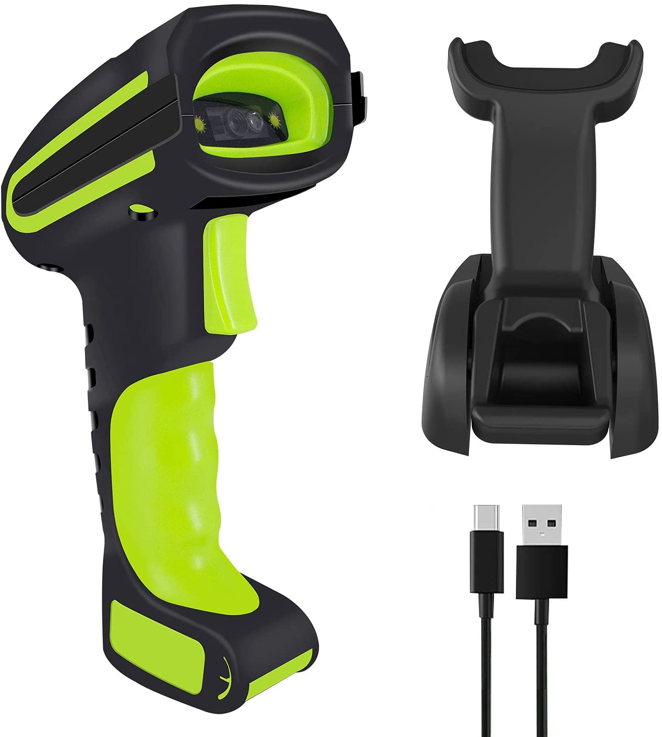 2D Wireless Barcode Scanner, Extreme Drop Resistance Heavy Duty