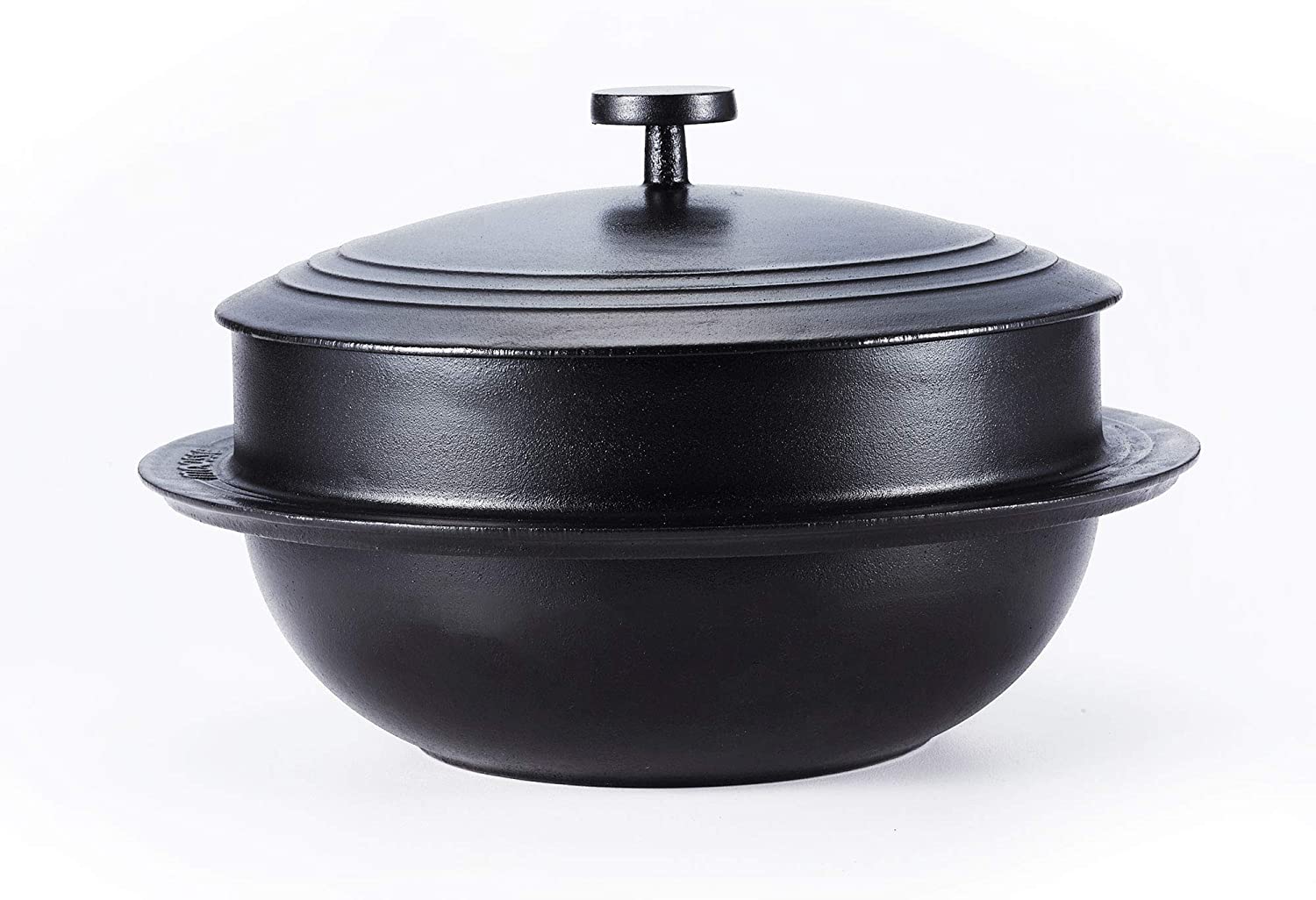 MOOSSE Gamasot Premium Korean Dutch Oven, Rice Pot, Enameled Cast Iron