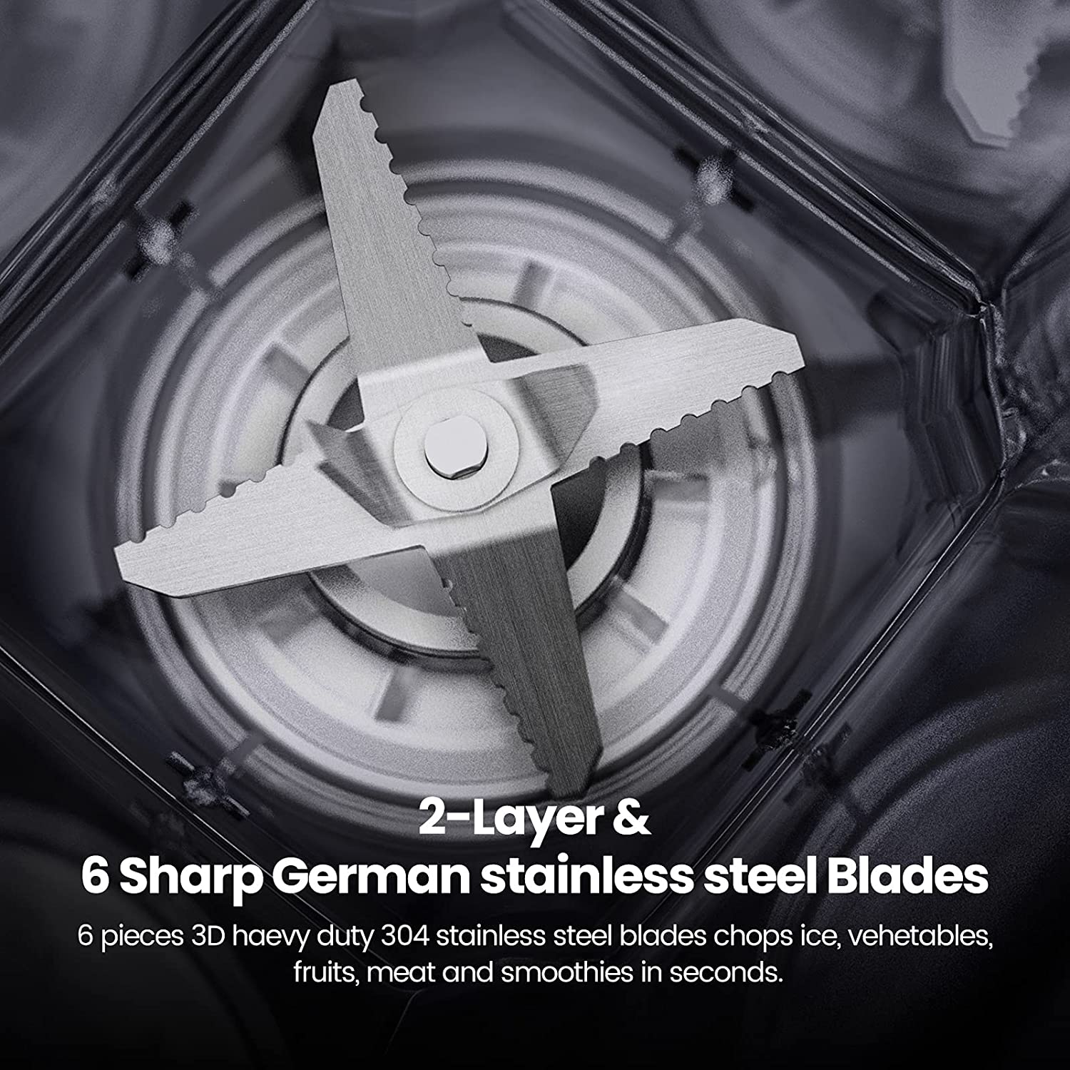 Anthter Blender 1600W, Professional Blender for Kitchen, Countertop