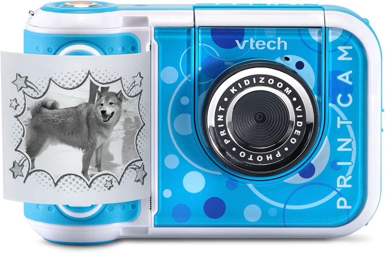 VTech KidiZoom PrintCam , Blue The Tea Scape