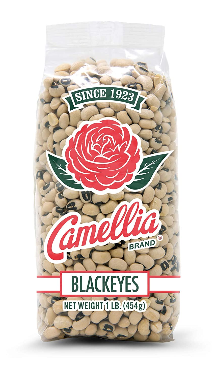 Camellia Brand Dried Crowder Peas, 1 Pound (Pack of 6) The Tea Scape