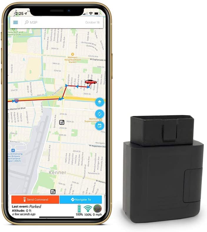 GPS Tracker Optimus 4G LTE OBD Device Easy Install Plug and Drive