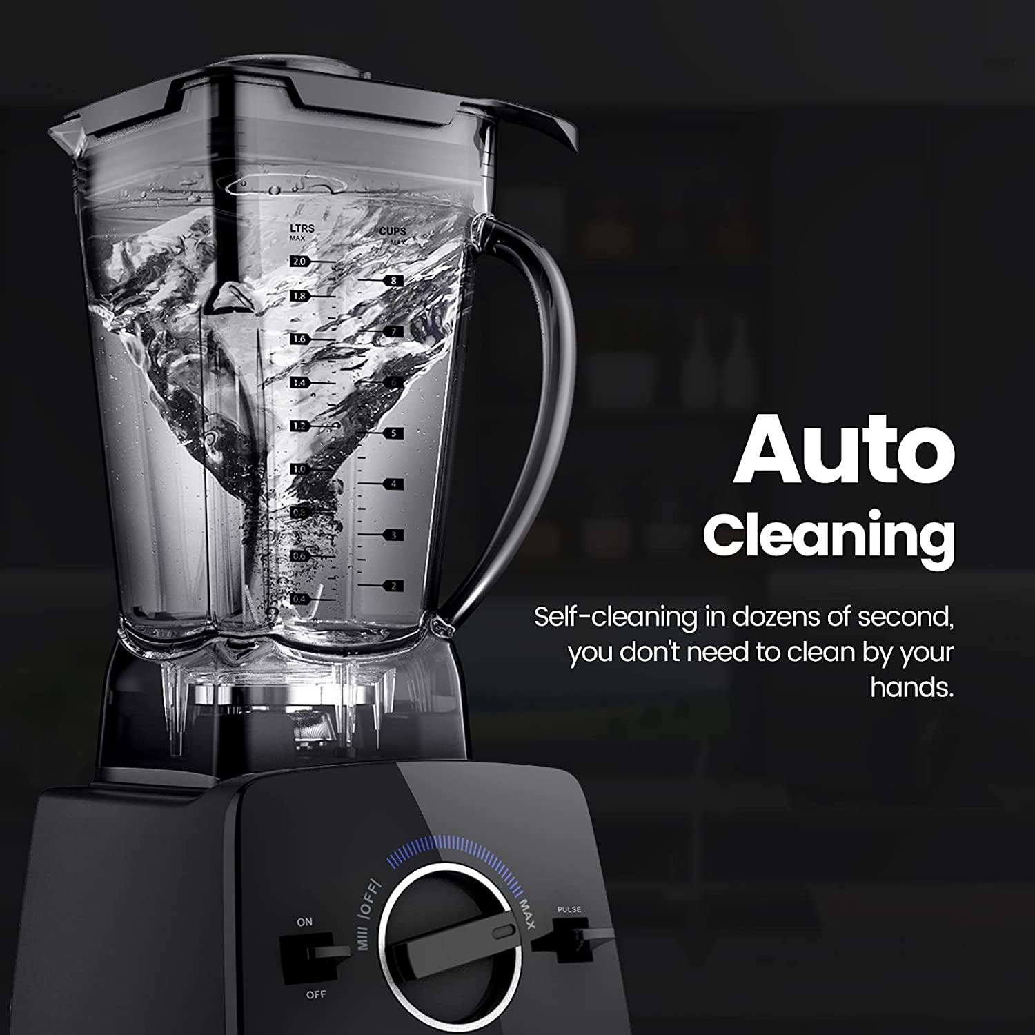 Anthter Blender 1600W, Professional Blender for Kitchen, Countertop