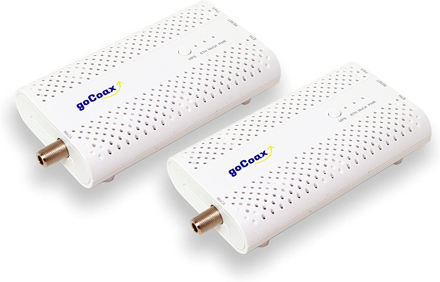 goCoax MoCA 2.5 Adapter with 2.5GbE Port. MoCA 2.5. 1x 2.5GbE