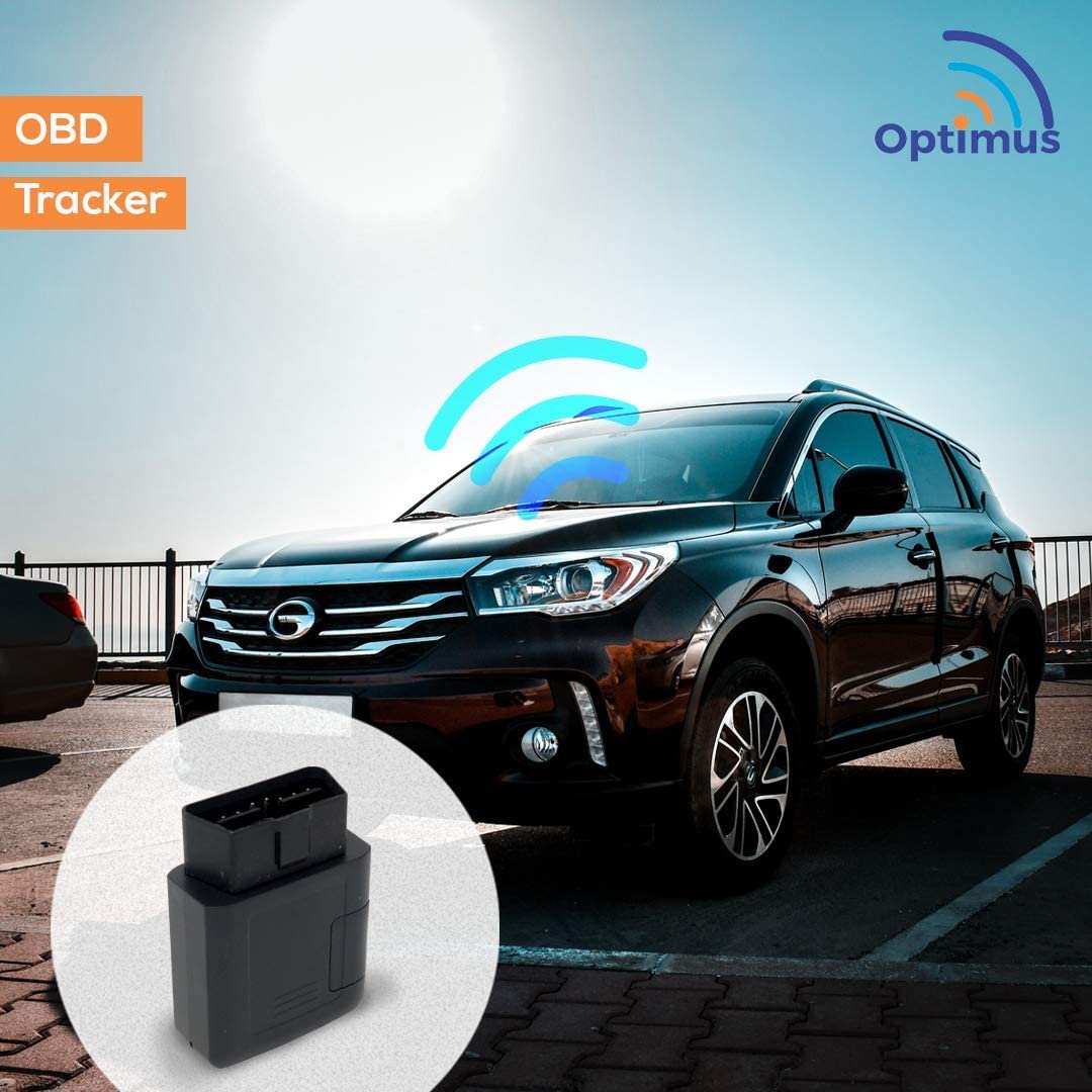 GPS Tracker Optimus 4G LTE OBD Device Easy Install Plug and Drive Real Time Tracking