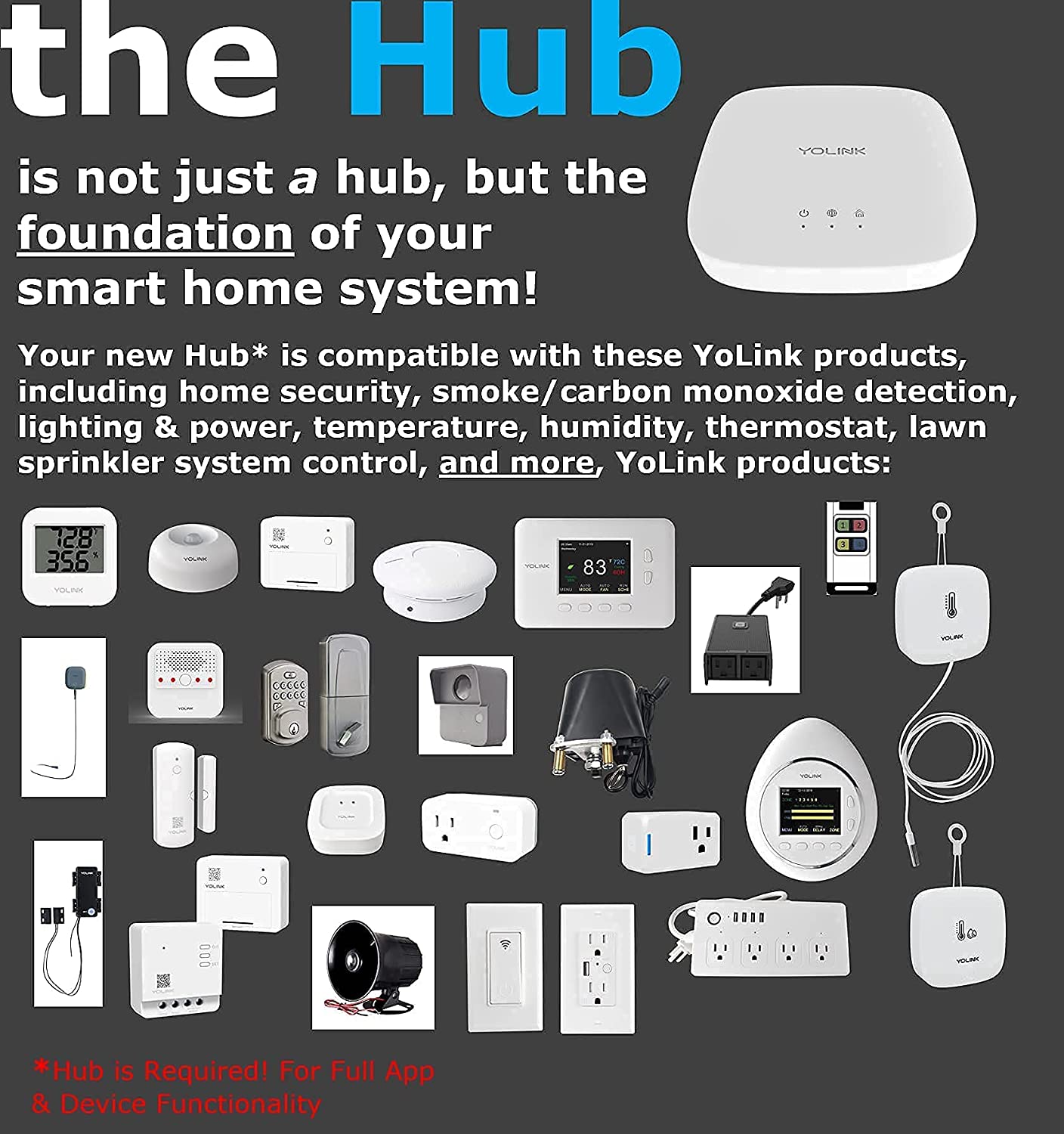 YoLink Weatherproof Temperature Sensor, YoLink Hub Required The Tea Scape