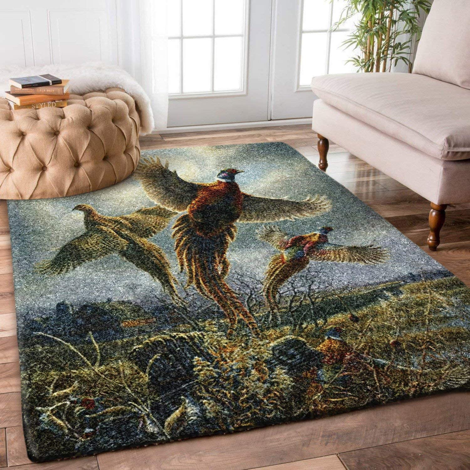 Pheasant Rug The Tea Scape