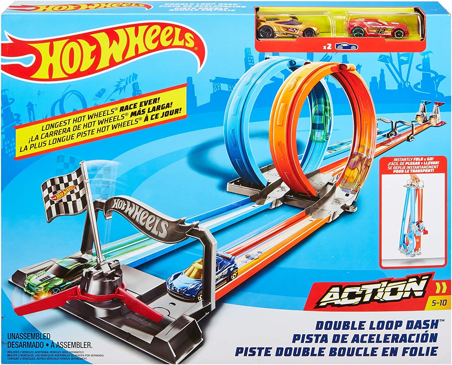 double loop dash hot wheels