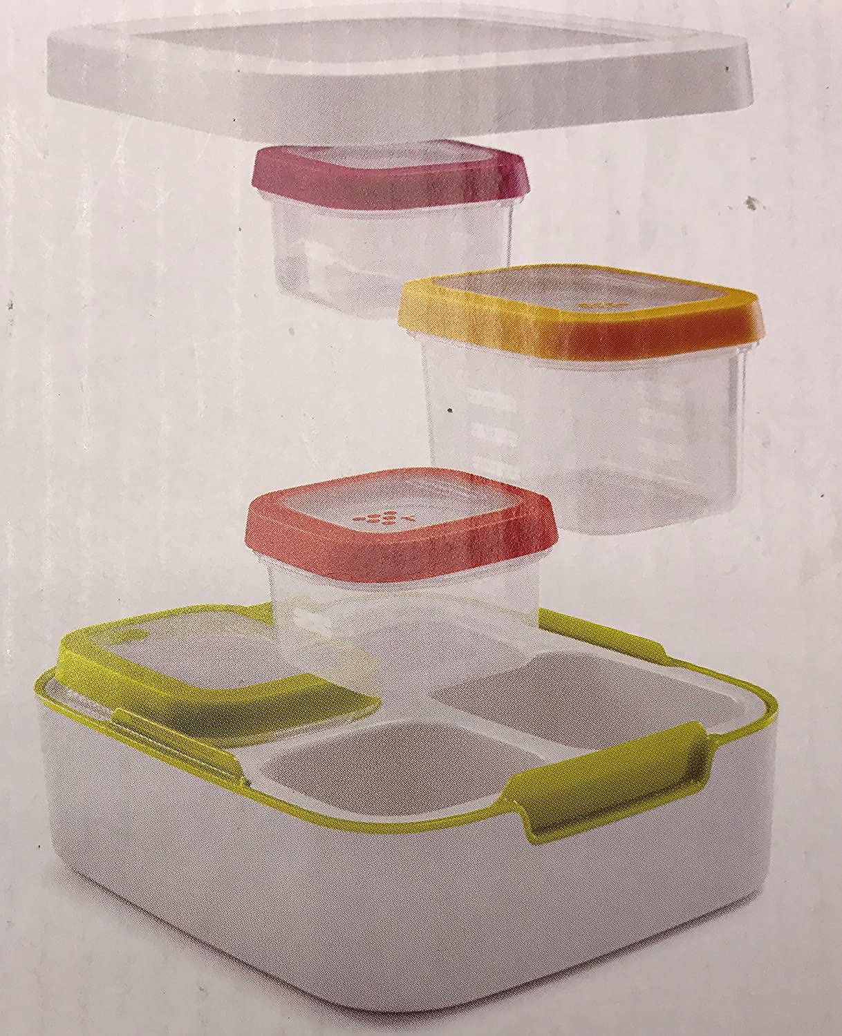 Rubbermaid Balance 11Piece Set Meal Kit Portion Control Containers