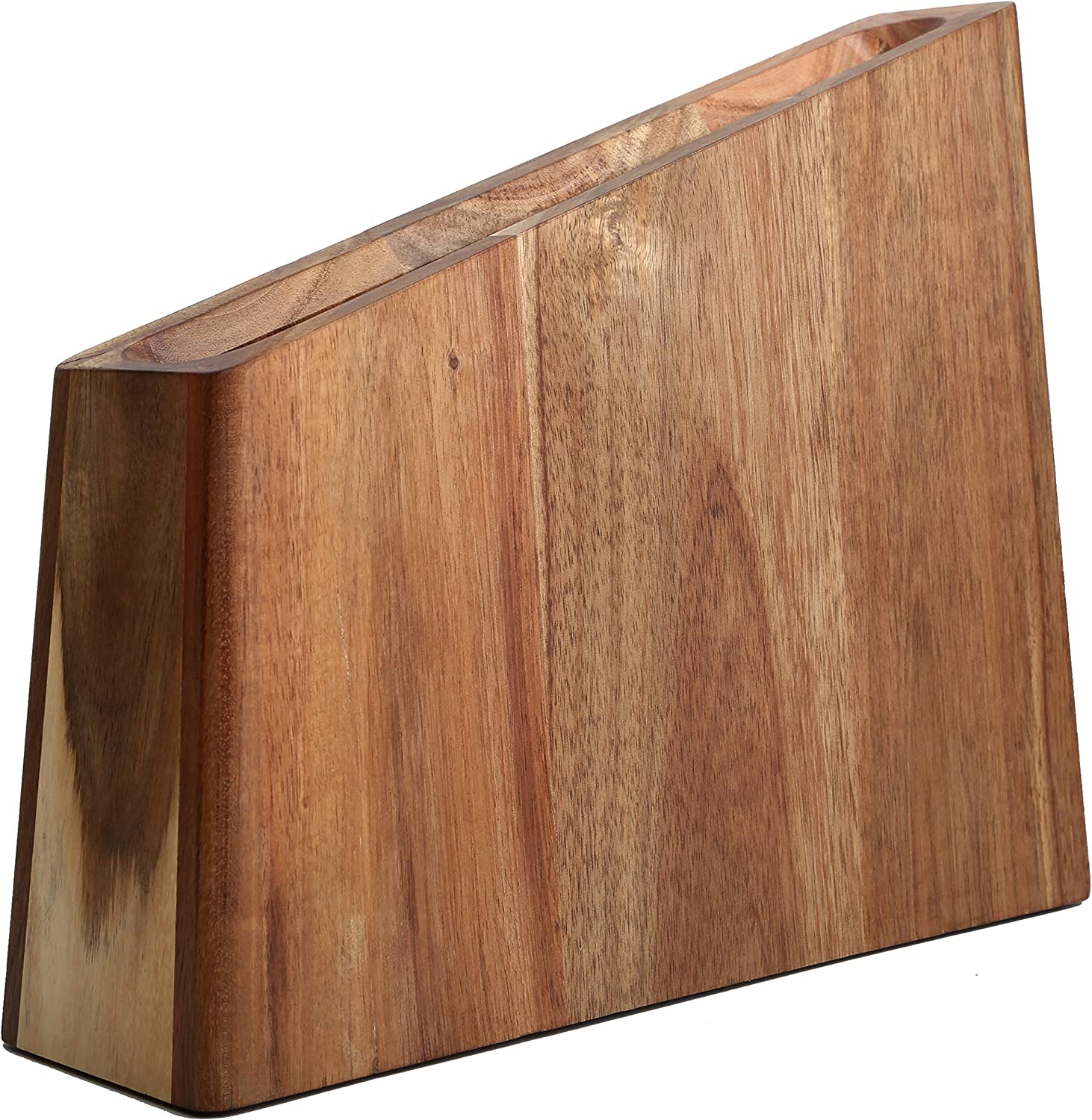 Resafy Knife Wooden Block Knife Display Holder Rack Stands with Strong