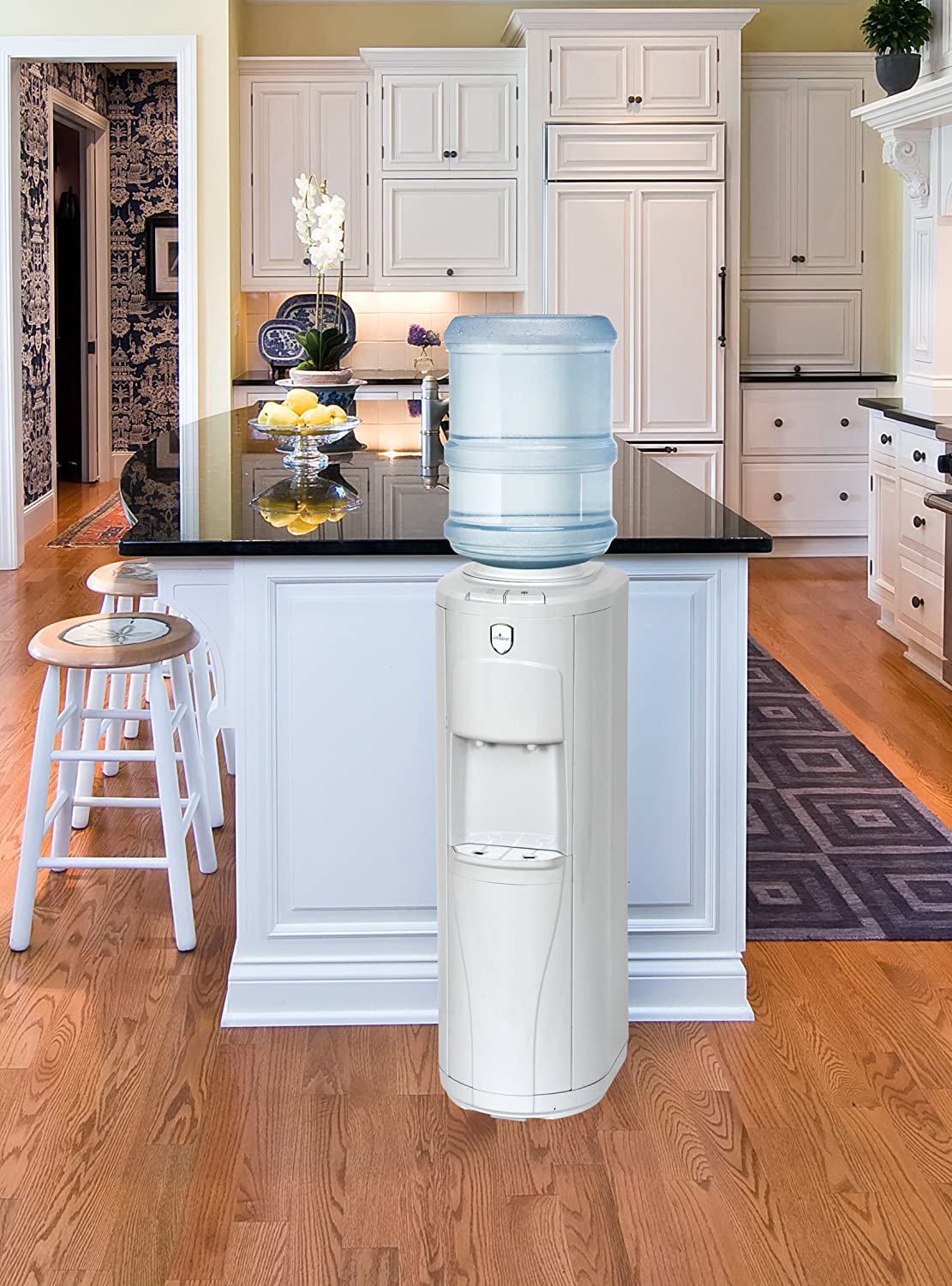 Vitapur (Room and Cold) White Countertop Water Dispenser The Tea Scape