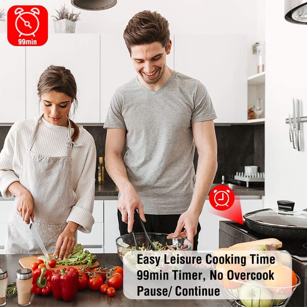 Electric Cooktop, ECOTOUCH 12" Radiant Electric Cooktop Builtin