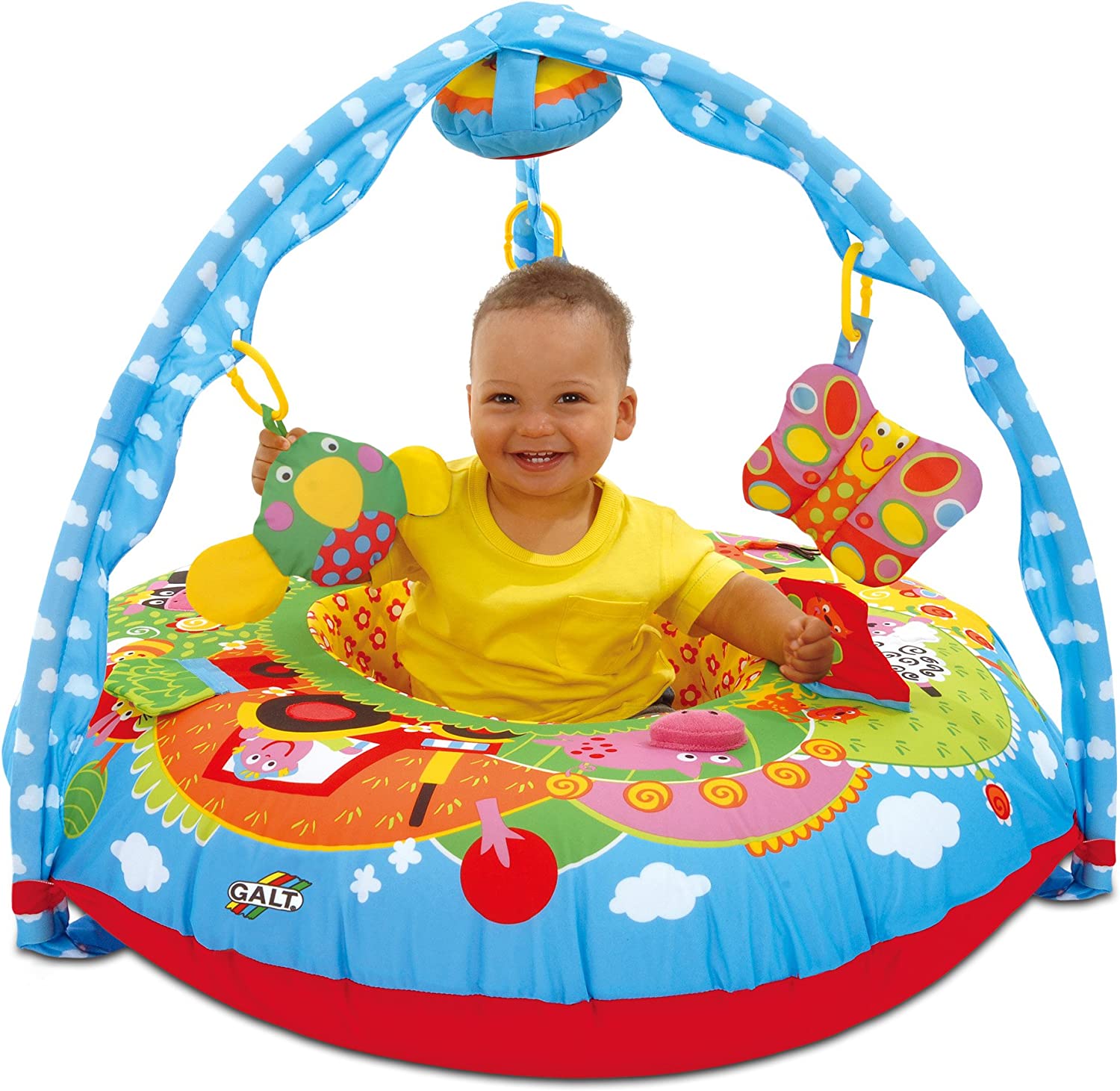 Baby Activity Center & Floor Seat Playnest Galt Toys Farm 