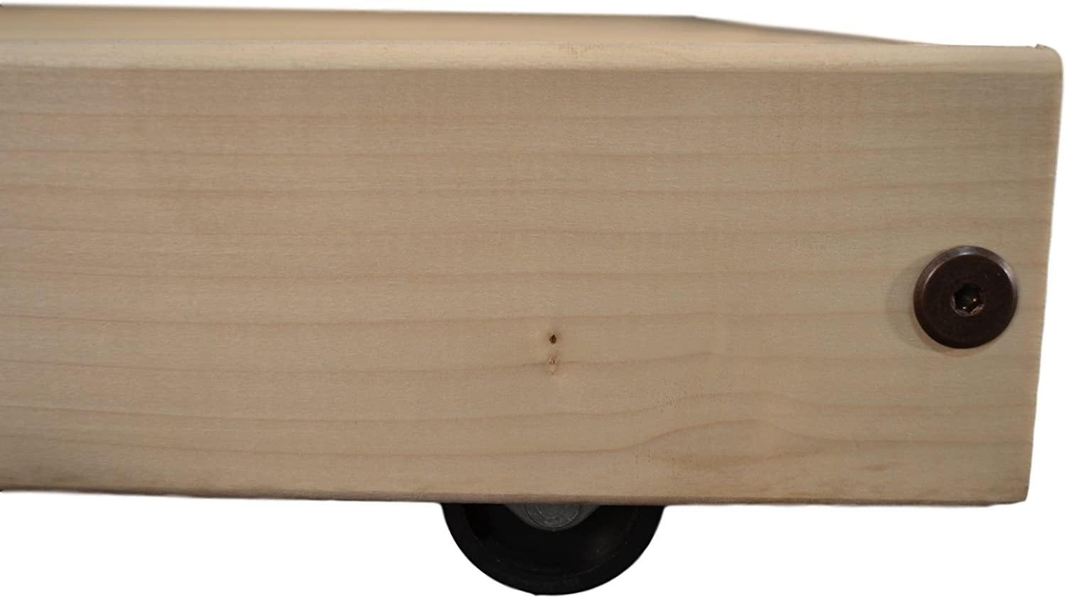 KD Frames Twin Trundle, Natural Wood The Tea Scape