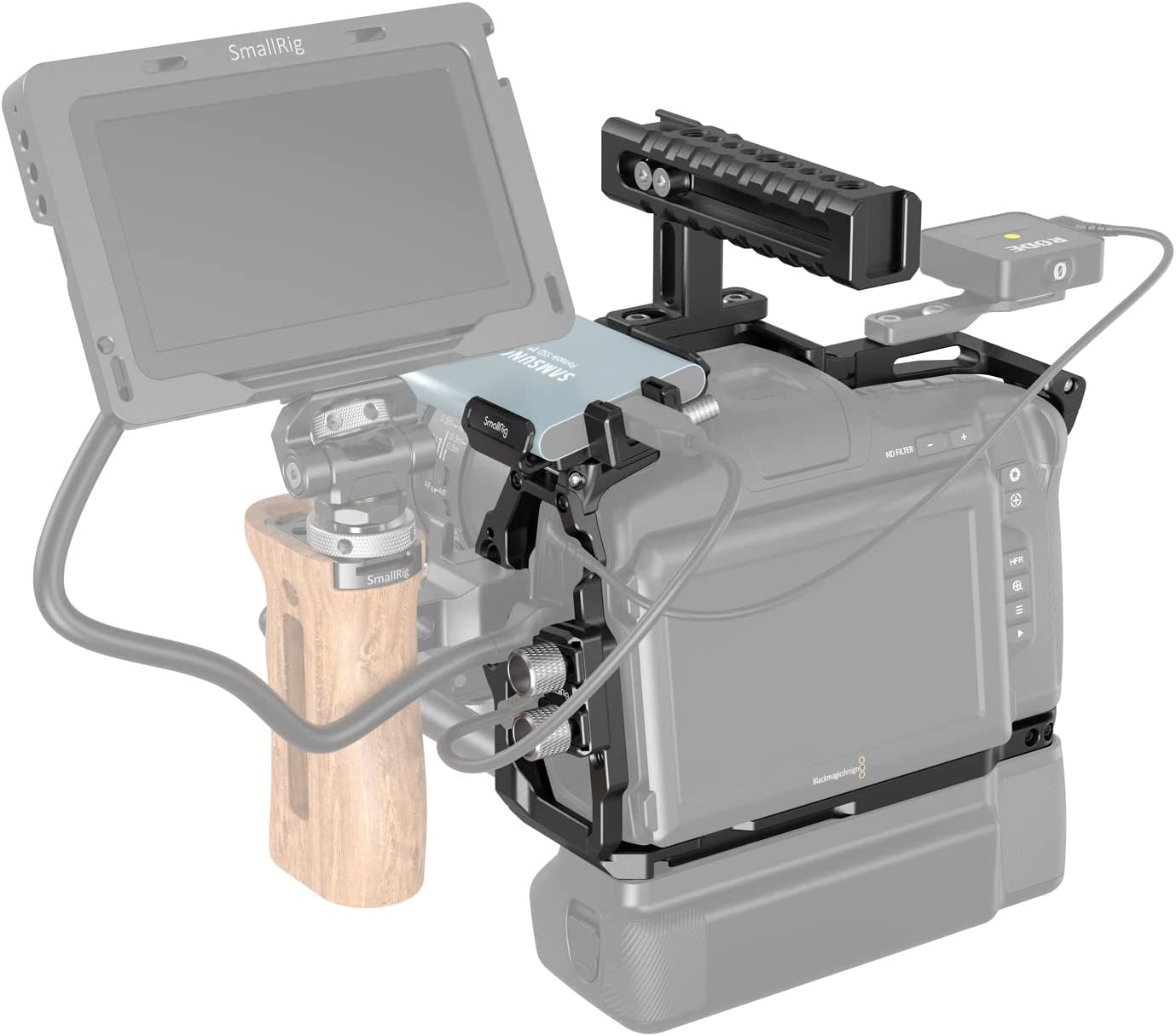 SmallRig Professional Cage Kit for BMPCC 6K Pro and Battery Grip, with