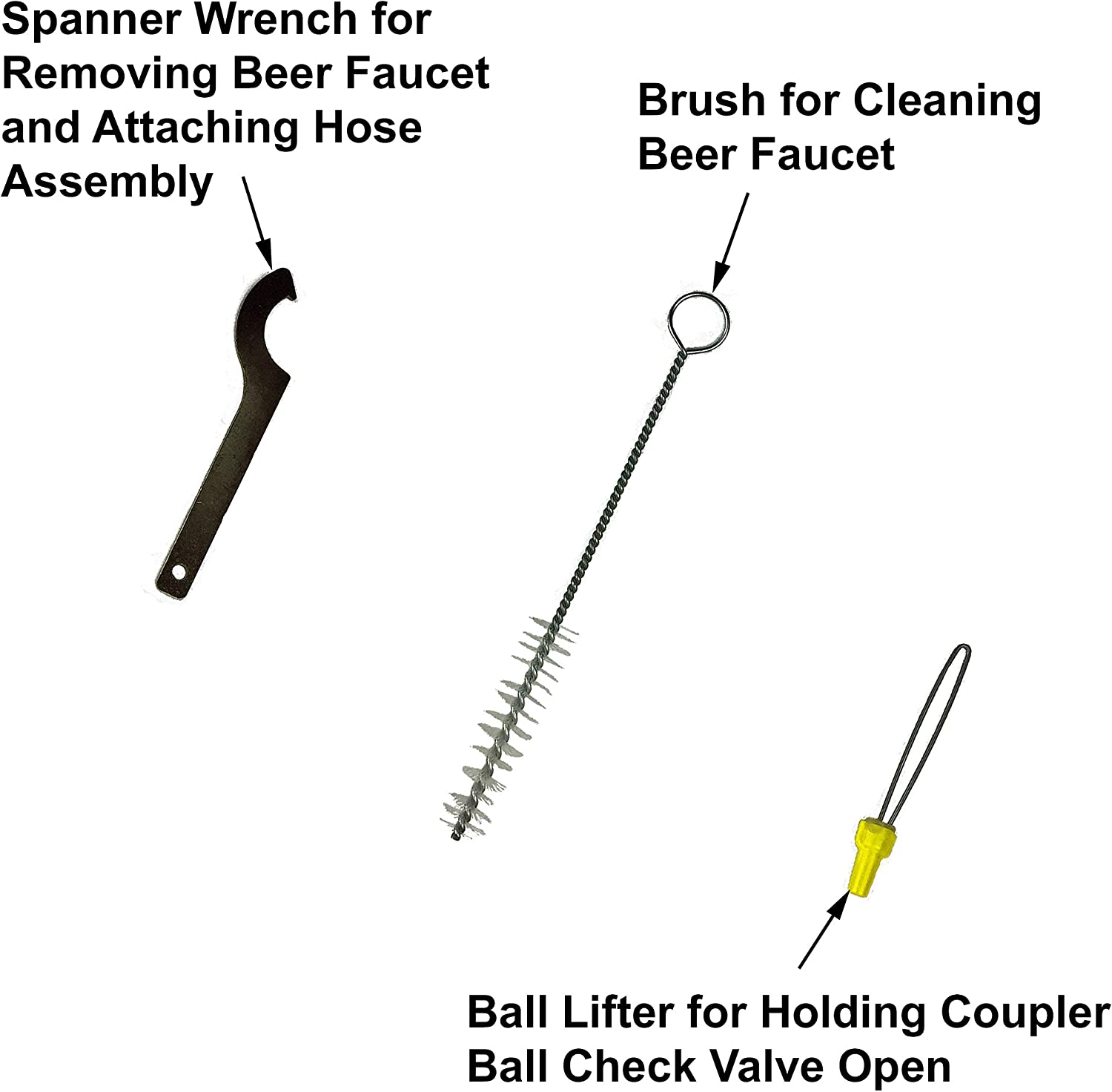 Kegerator Beer Line Cleaning Kit All Necessary Cleaning Accessories