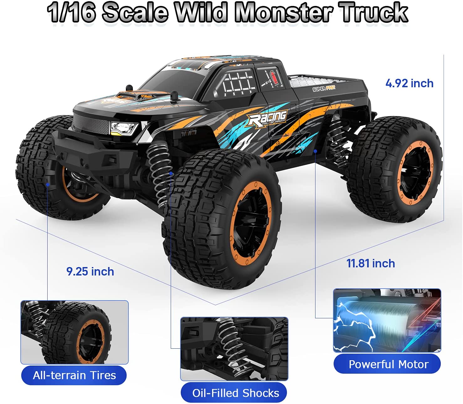 deerc rc car 16889