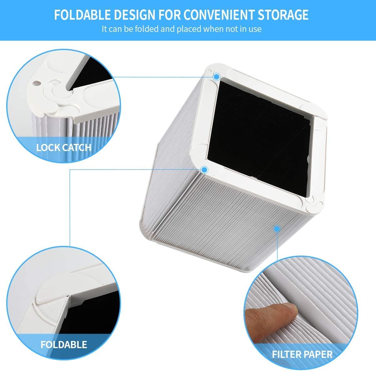 211+ Replacement Filter for Blueair Blue Pure 211+ Air Purifier