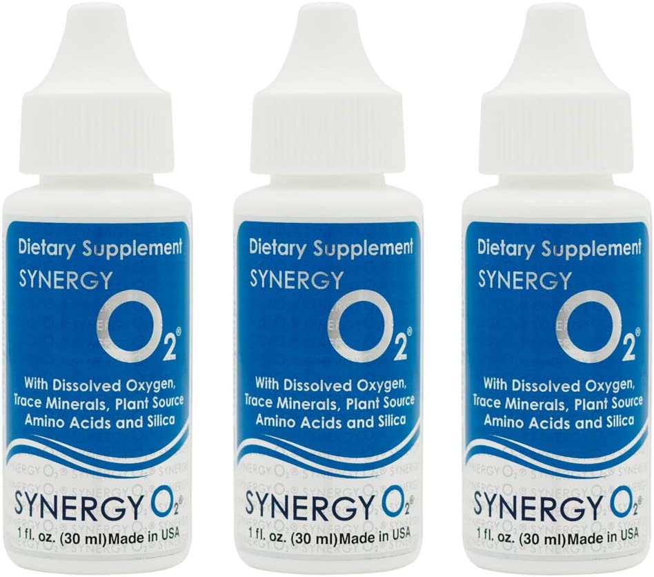Liquid Oxygen Drops Dietary Supplement (3 Pack) The Tea Scape