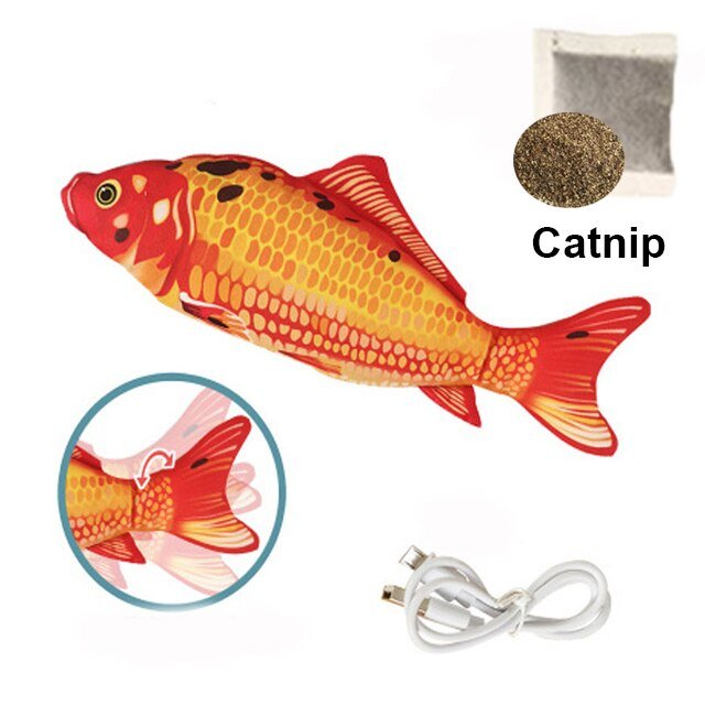 Floppy Fish Interactive Cat Dog Toys