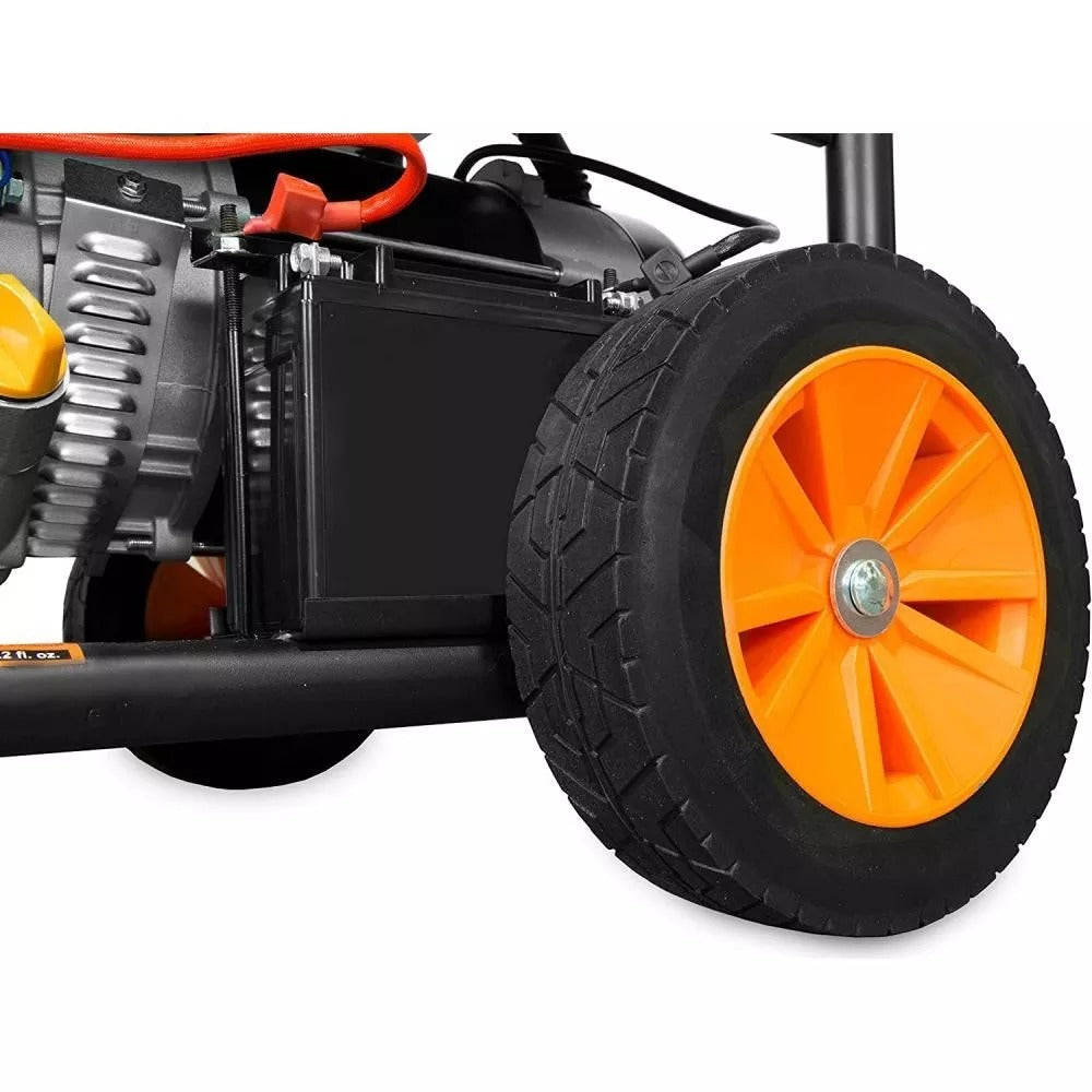 WEN DF475T Dual Fuel 120V 240V Powered Portable Generator