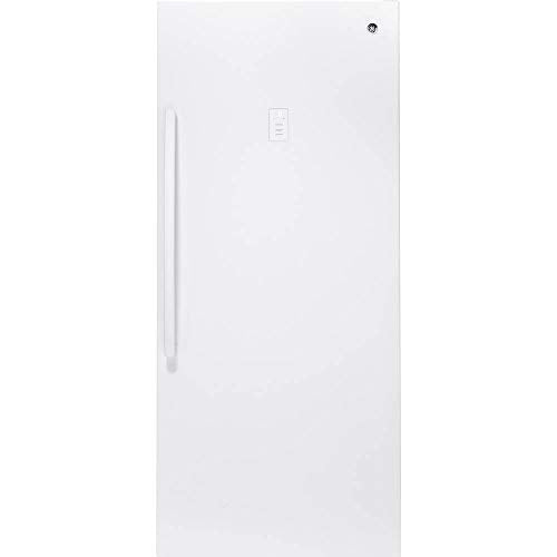 Ge 21 3 Cu Ft Frost Free Upright Freezer White Model Fuf21smrww