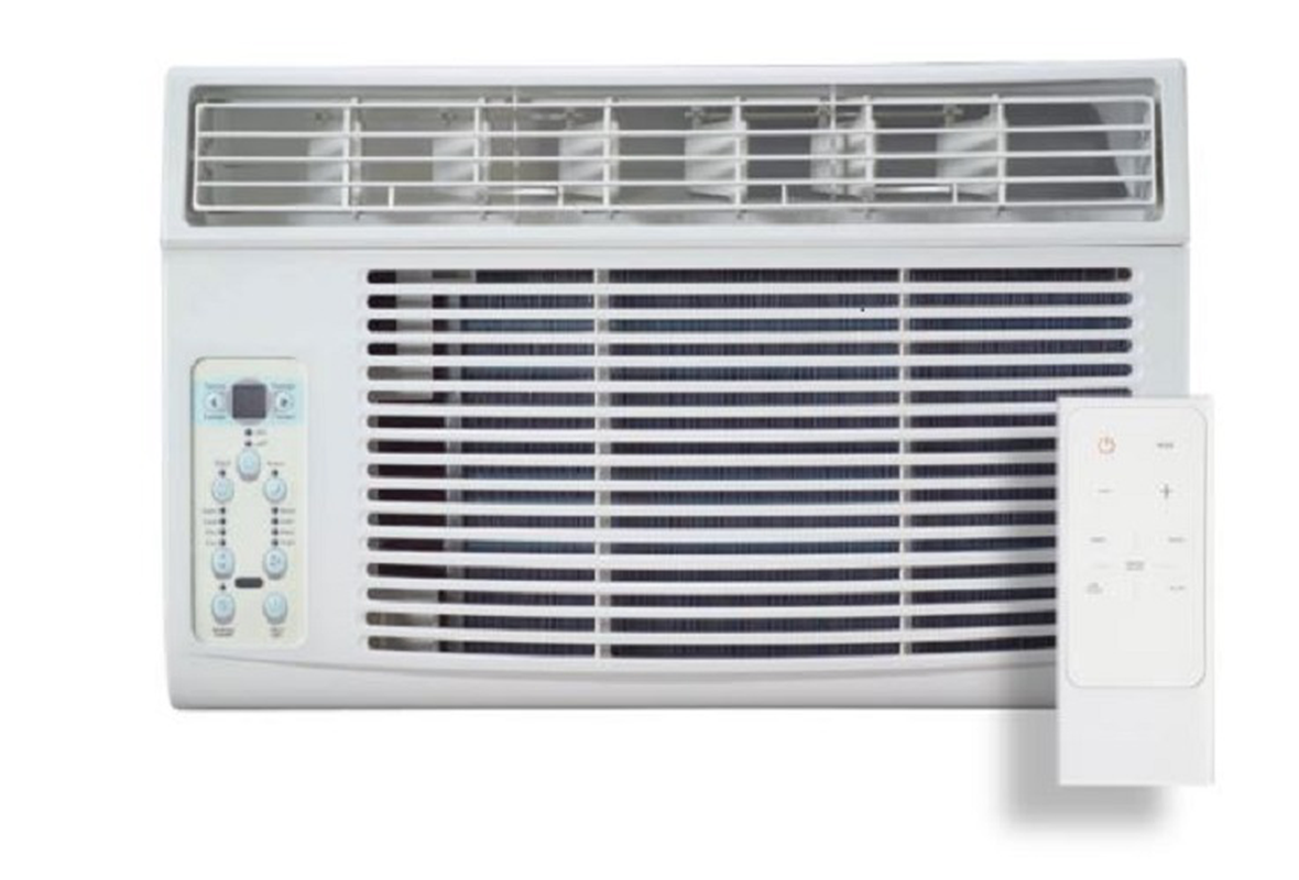 Commercial Cool 10,000 BTU Window Air Conditioner, White, with Remote