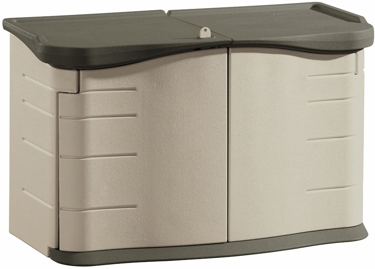 Large horizontal storage shed