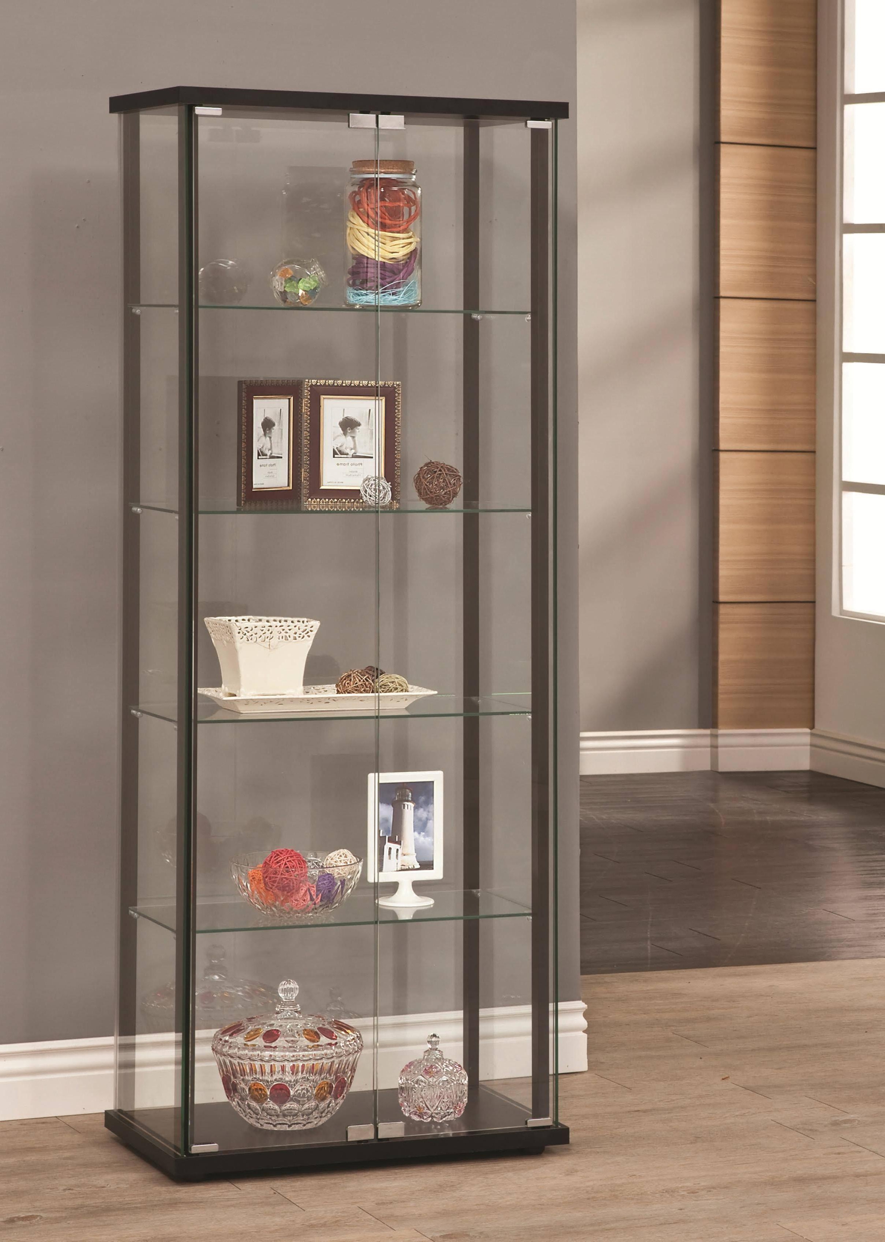 950170 Curio Cabinet, Black