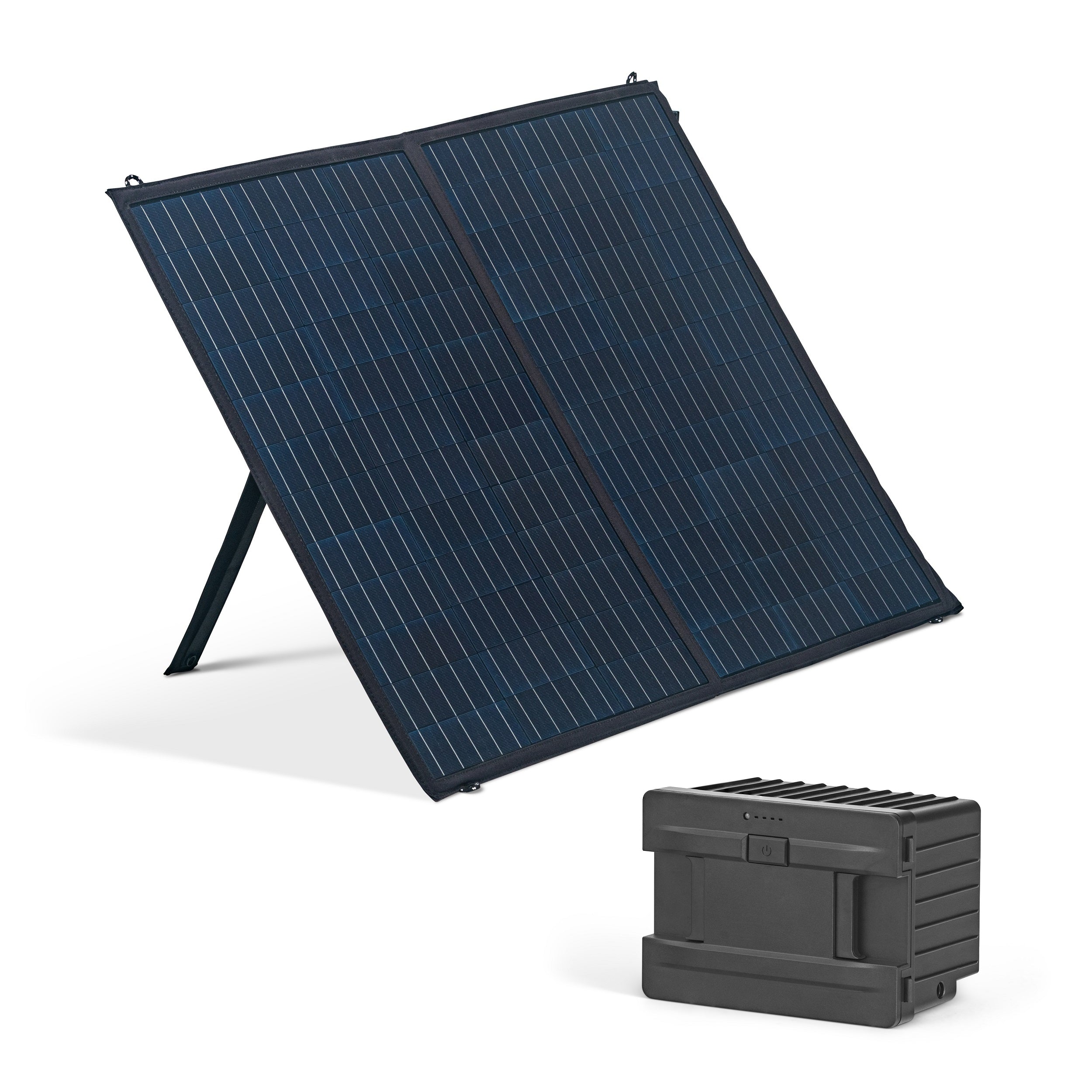 Newair Solar Generator Kit with 100W Solar Panel and 173W Removeable