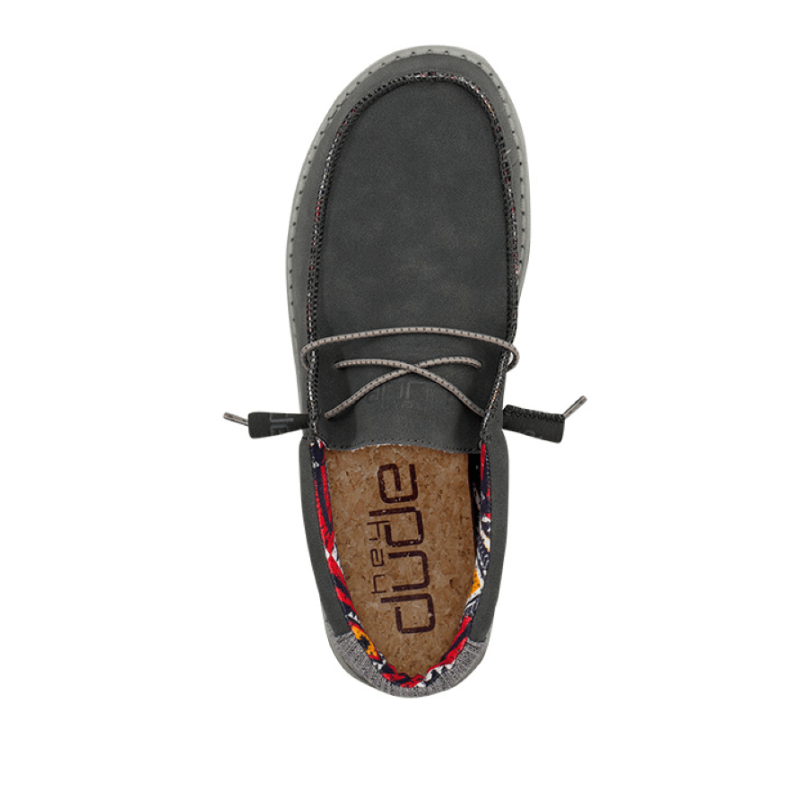 wally recycled leather carbon