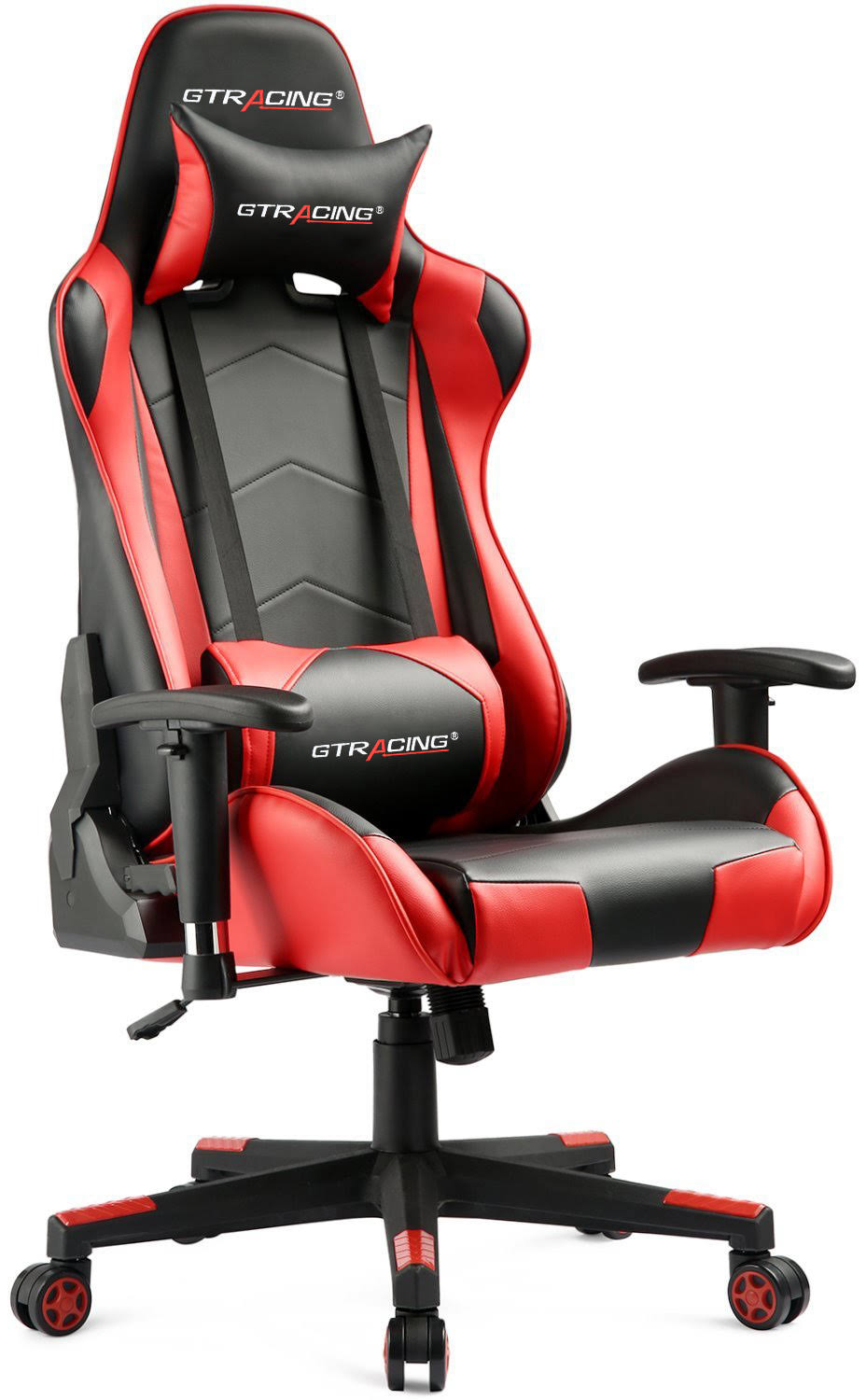 GTRACING Gaming Office Chair Game Racing Ergonomic GT099RED chargefr