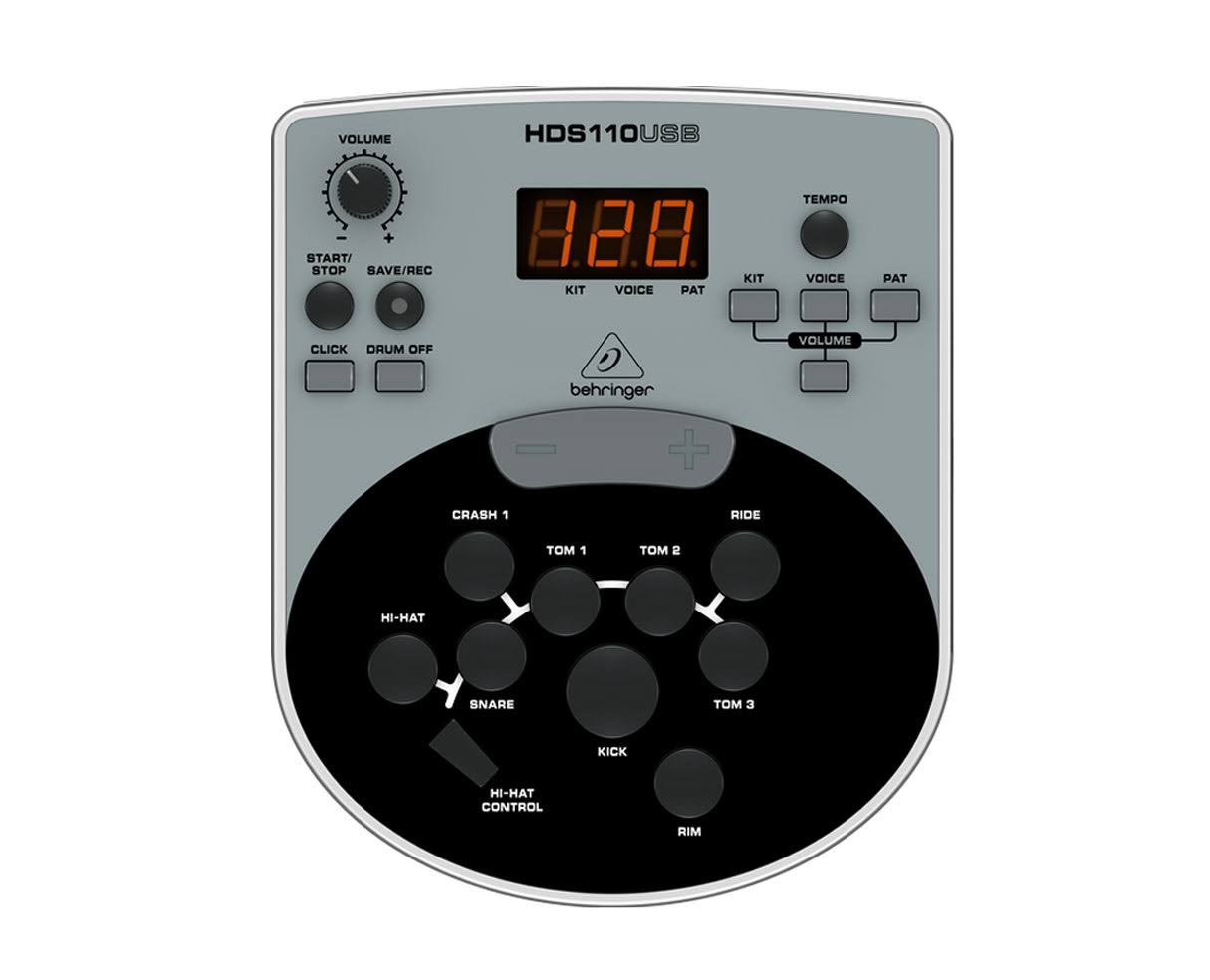 BEHRINGER XD8USB Electronic drum set 8piece chargefr