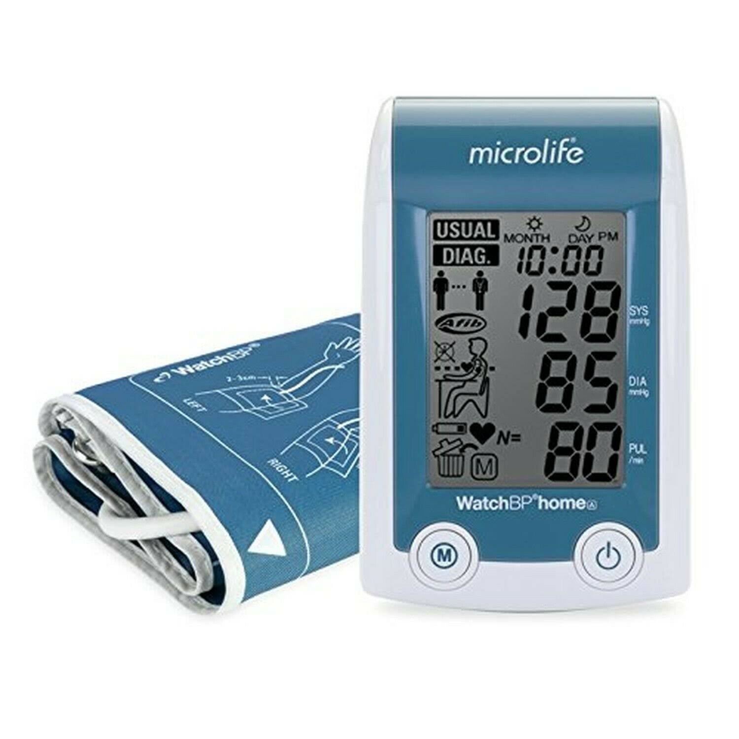 WatchBP HomeA Upper Arm Blood Pressure Monitor with Afib Detection
