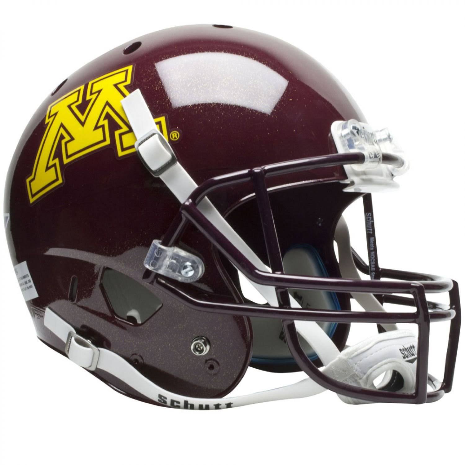 Minnesota Gophers Schutt XP Full Size Replica Helmet - chargefr