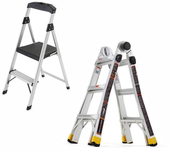 Gorilla Ladders 14 ft. Reach MPXA MultiPosition Ladder/2Step Aluminum