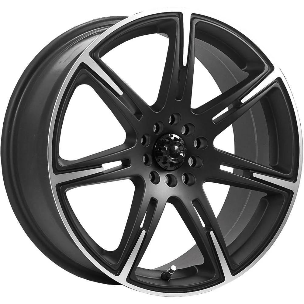 ICW Racing Wheels 210MB KAMIKAZE. 18 inch Black Rims - chargefr