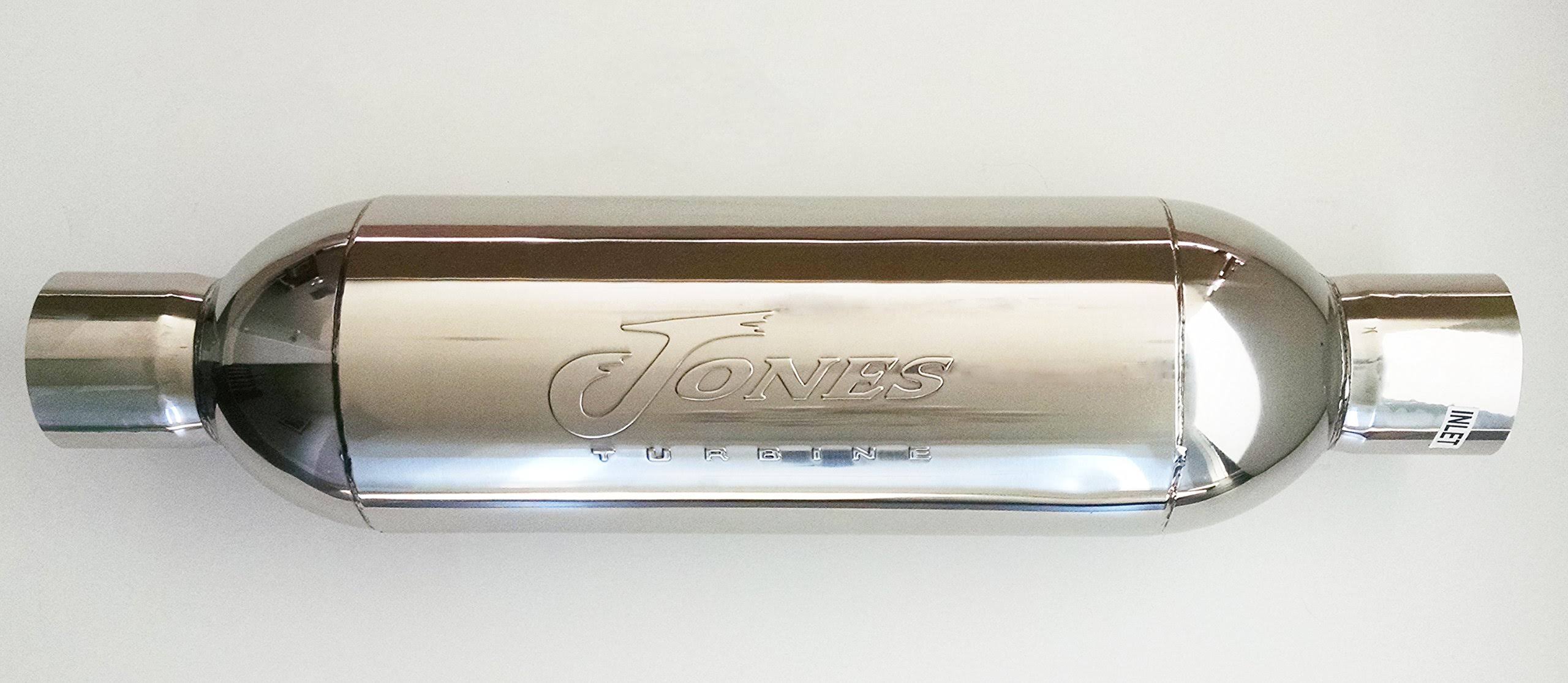 Jones Stainless Turbine JT3030 Exhaust Muffler zqgkfa