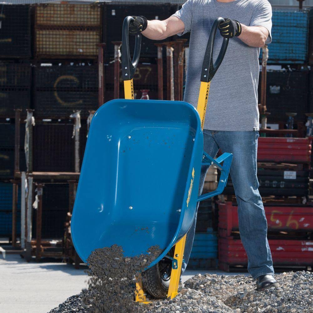Jackson Steel Wheelbarrow 6 Cu. ft. chargefr